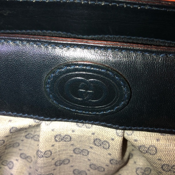 Vintage & Authentic Gucci clutch purse. Circa 80. - Picture 3 of 7